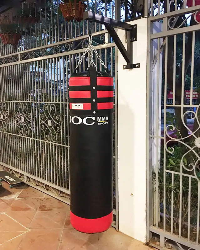 Hình ảnh thực tế bao đấm Boxing phòng tập