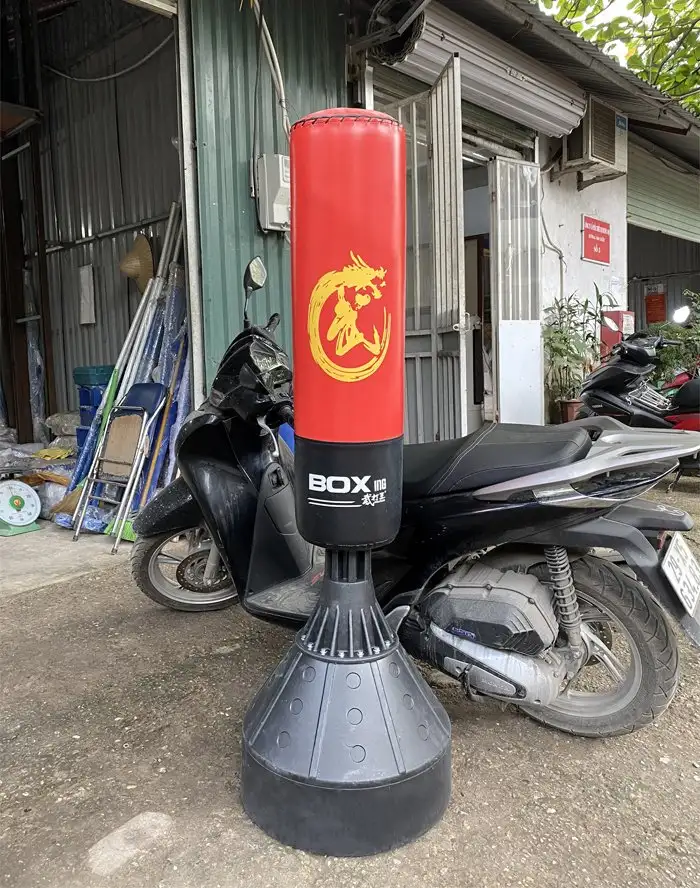 Hình ảnh thực tế trụ đấm đá Boxing HuiJun HJ-G075A