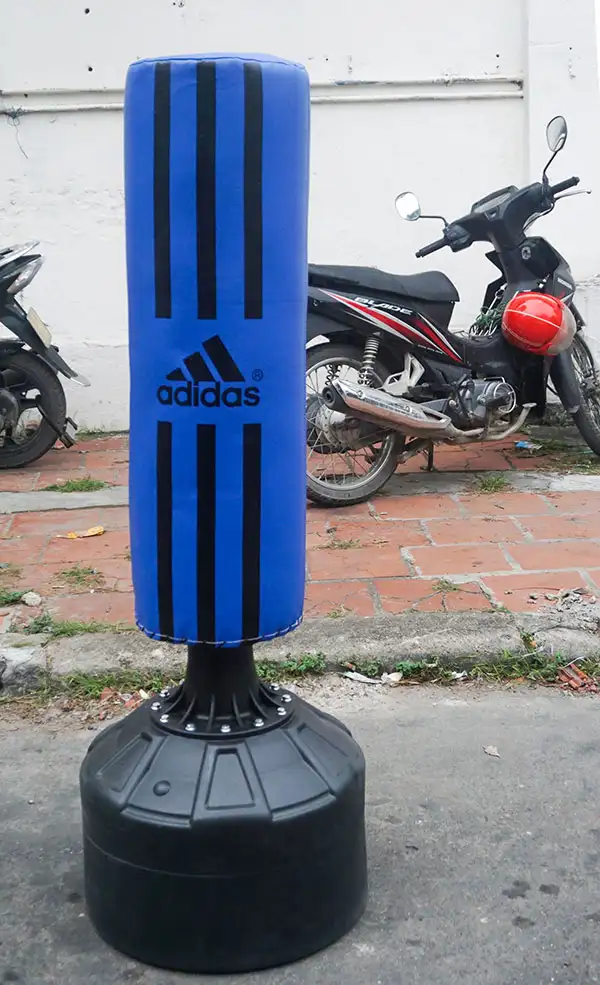 Hình ảnh thực tế trụ to Adidas