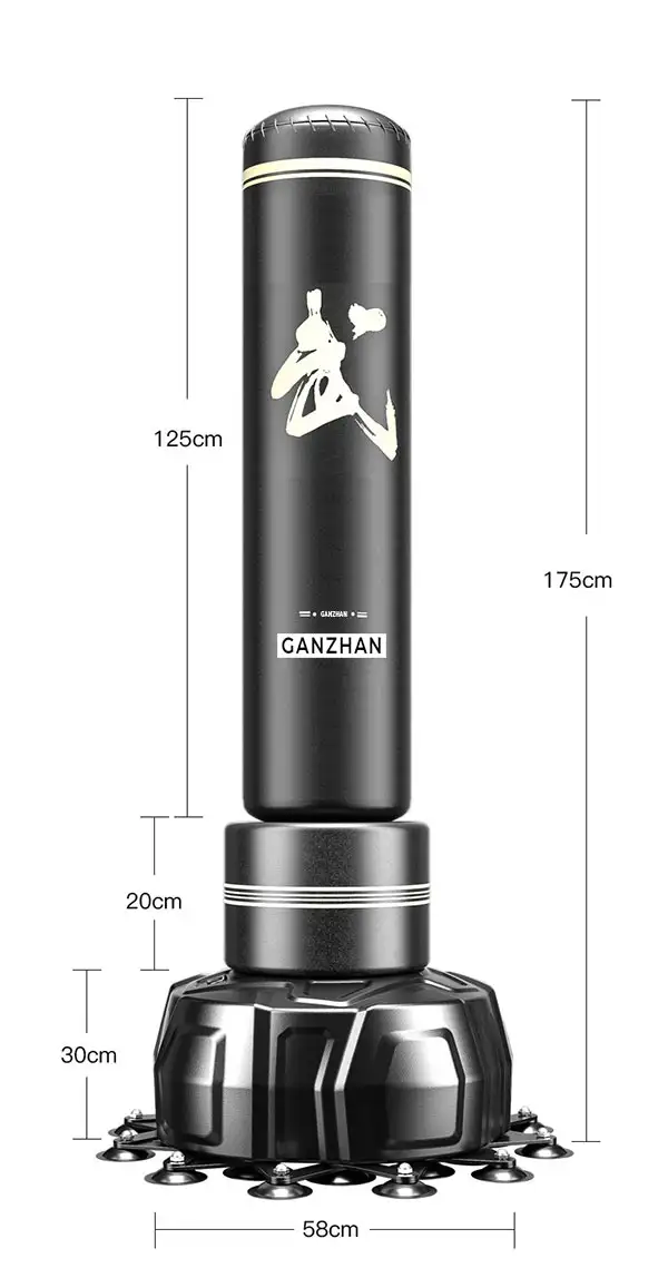 Thông tin kích thước trụ đấm bốc Ganzhan