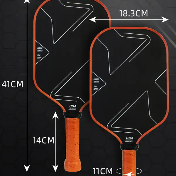 Kích thước vợt Pickleball T700 CARBON FIBRE