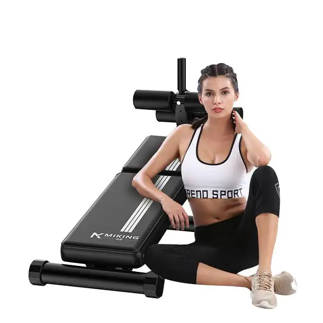Khung ghế tập tạ đa năng MK-BS028 được thiết kế chắc chắn