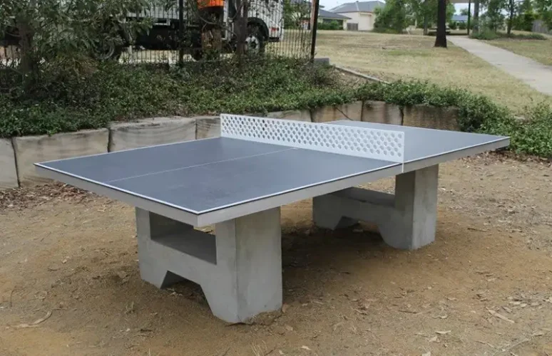 Bàn bóng bàn bê tông hoàn thiện